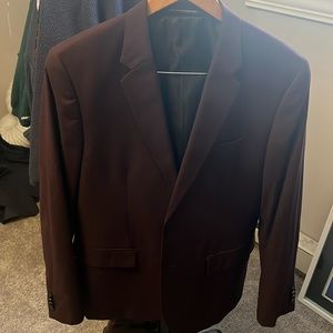 H&M Men’s Maroon Skinny fit jacket